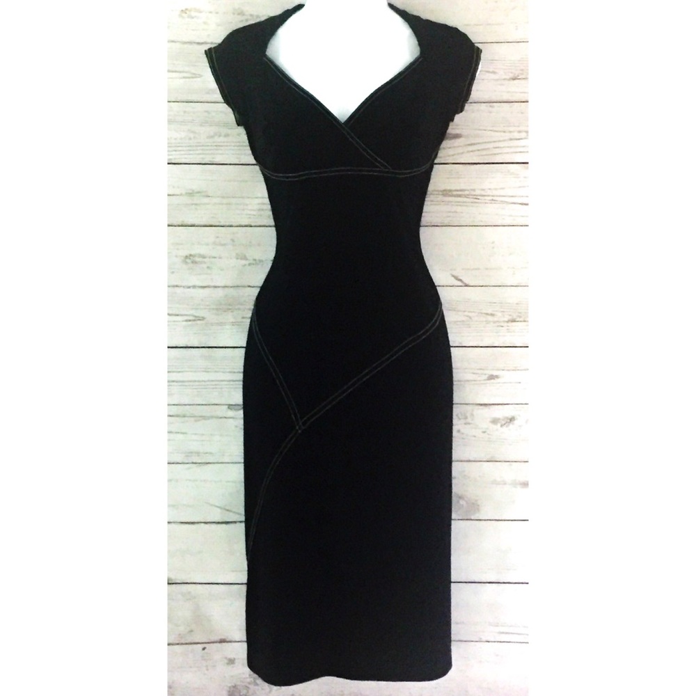 Fitted Black Dress